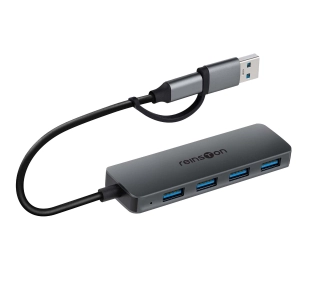 Reinston EHUB08 4w1 Pasywny Szary