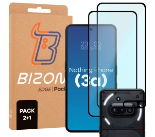 Bizon 2x Szkło + szybka na aparat Edge 2 Pack do Nothing Phone 3a