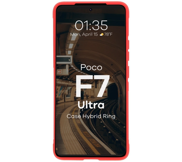 Bizon Tur do Xiaomi Poco F7 Ultra Czerwony