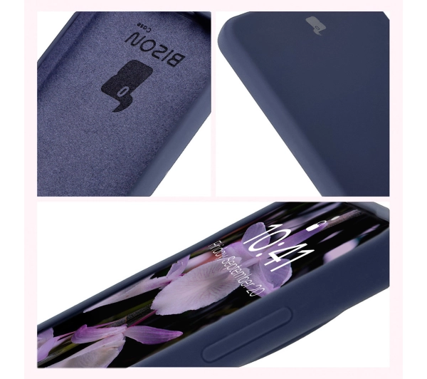 Bizon Silikonowe Soft do OnePlus 13R Granatowy