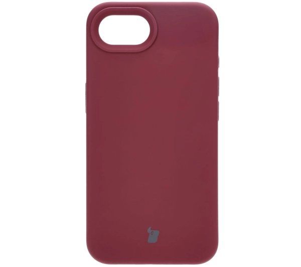 Bizon Silikonowe Soft do iPhone 16e Śliwkowy