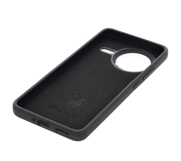 Bizon Silikonowe Soft do Xiaomi Poco F7 Pro Czarny