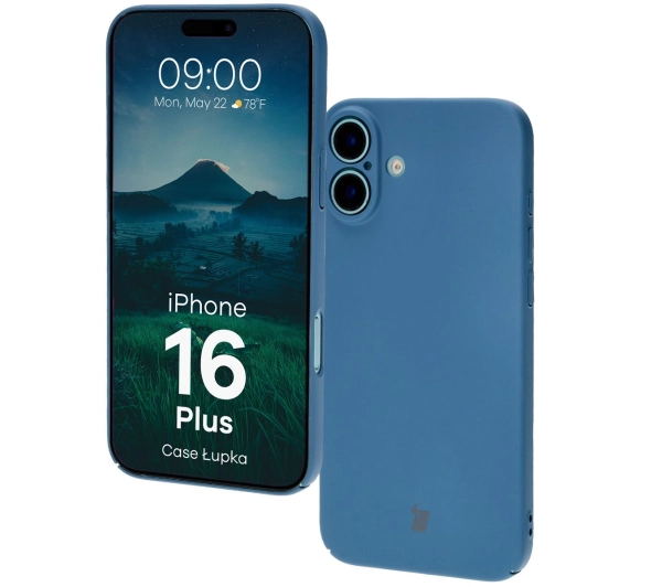 Bizon Łupka do iPhone 16 Plus Niebieski