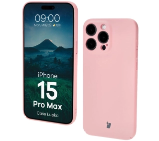 Bizon Łupka do iPhone 15 Pro Max Różowy