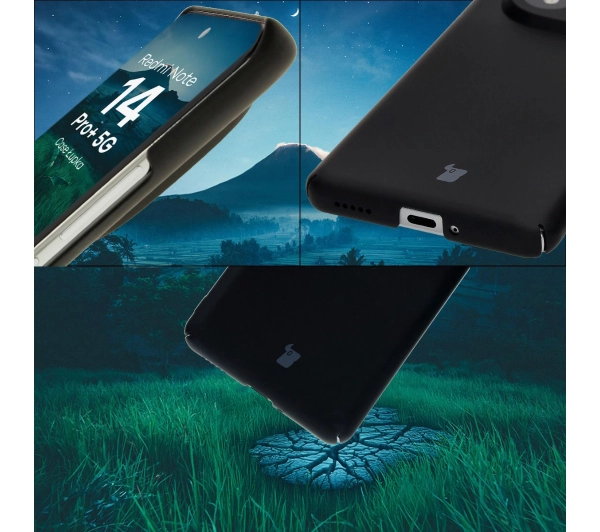 Bizon Łupka do Xiaomi Redmi Note 14 Pro Plus 5G Czarny
