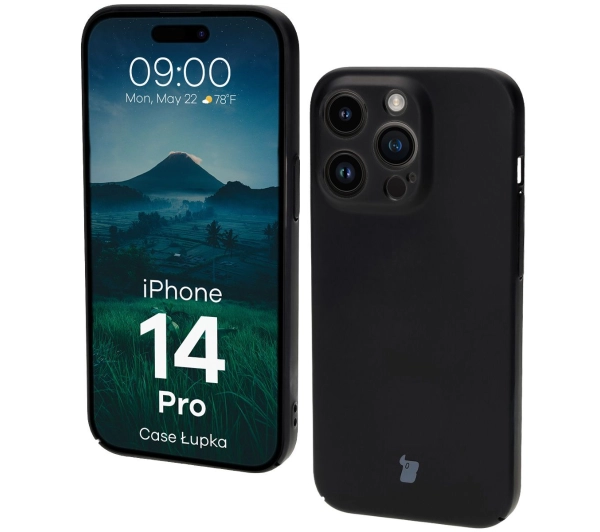 Bizon Łupka do iPhone 14 Pro Czarny
