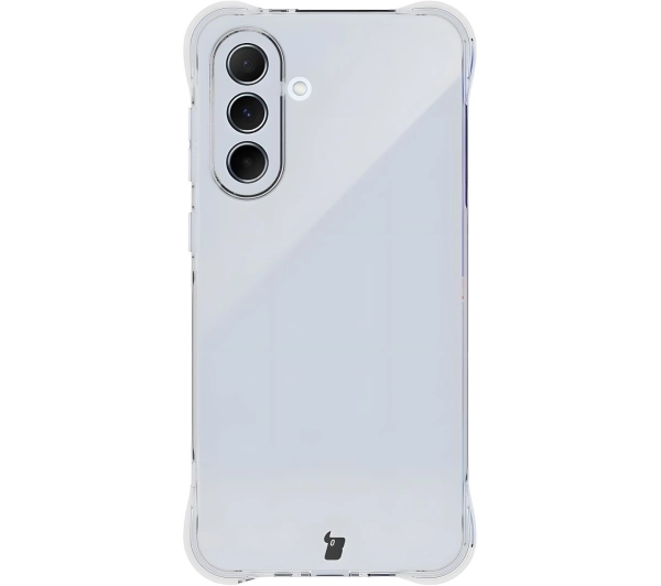 Bizon elastyczne etui Salpa + 2x szkło hartowane Clear Pack do Galaxy A56 5G