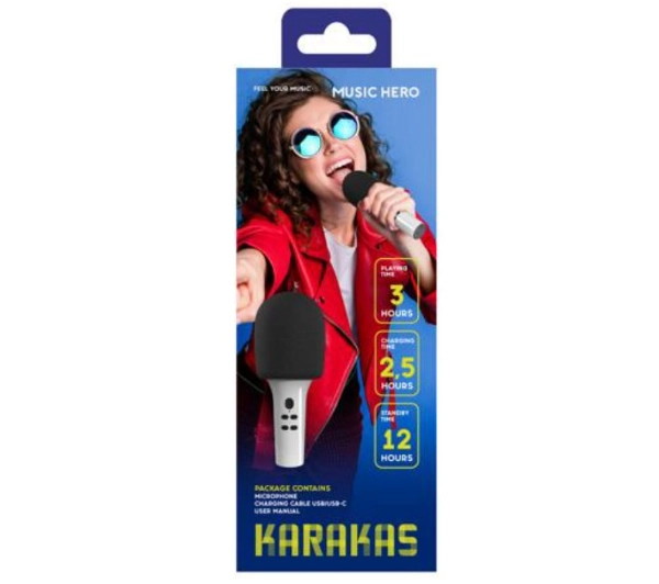 Music Hero MHMICPARTYK Karaoke 4w1 3W