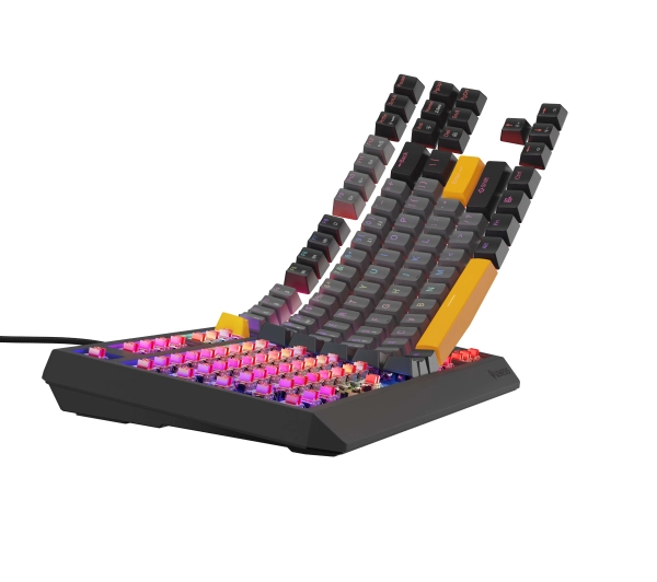 Genesis Thor 230 TKL US RGB Outemu Red Szary