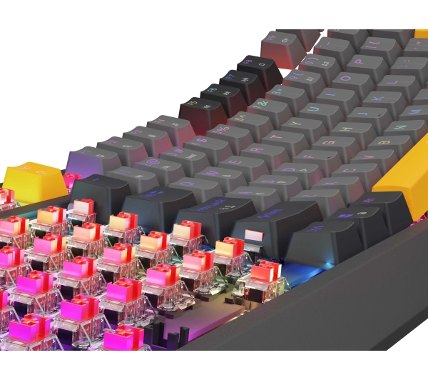 Genesis Thor 230 TKL US RGB Outemu Red Szary