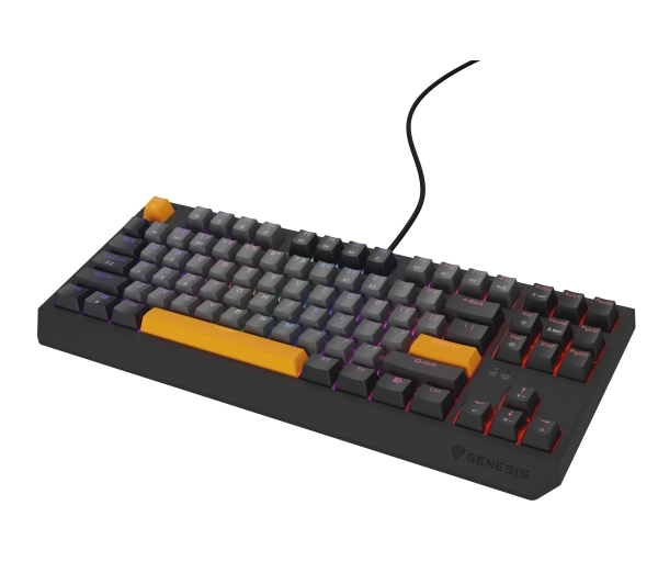 Genesis Thor 230 TKL US RGB Outemu Red Szary