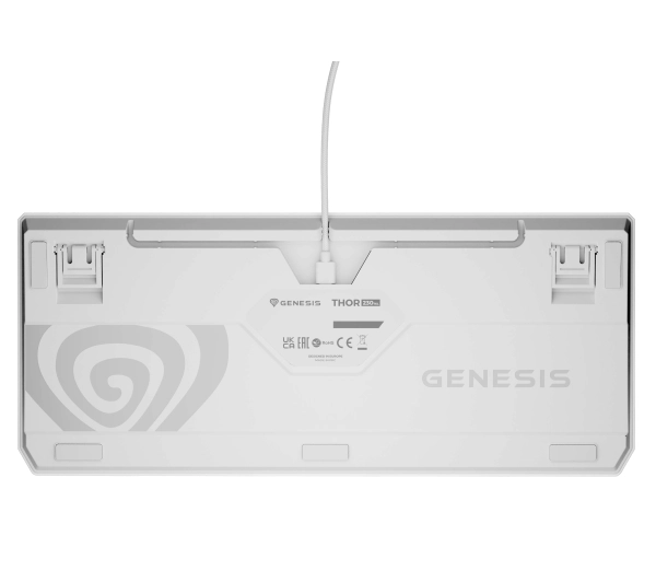 Genesis Thor 230 TKL US RGB Outemu Red Biały