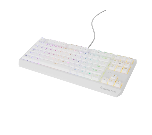 Genesis Thor 230 TKL US RGB Outemu Red Biały