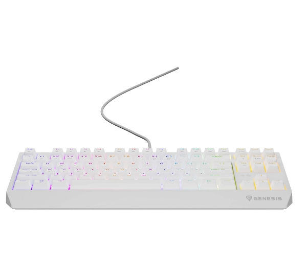 Genesis Thor 230 TKL US RGB Outemu Red Biały