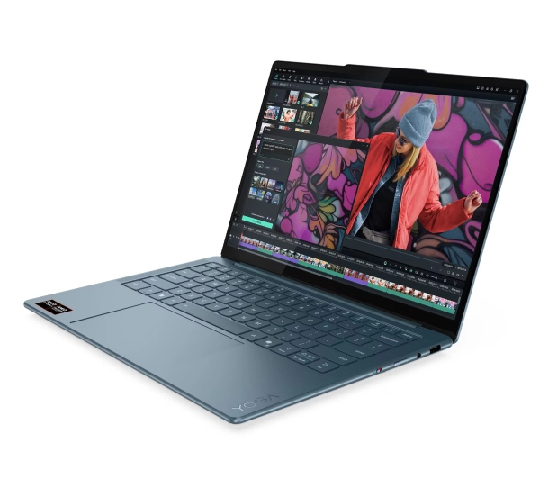 Lenovo Yoga Slim 7 14AKP10 OLED 14" Ryzen AI 7 350 16GB RAM 512GB Dysk SSD Win11 Zielony Funkcje AI - ⚡ EURO HIT CENOWY! ⚡ - Kup na Raty - RRSO 0%