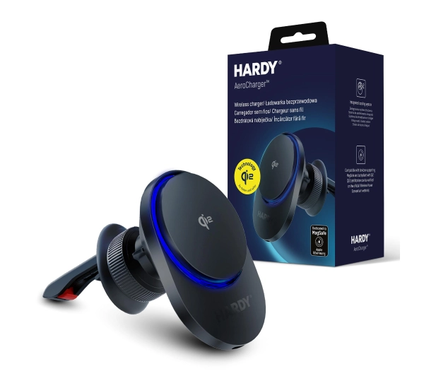 Ładowarka samochodowa 3MK Hardy AeroCharger 15W MPP Qi2