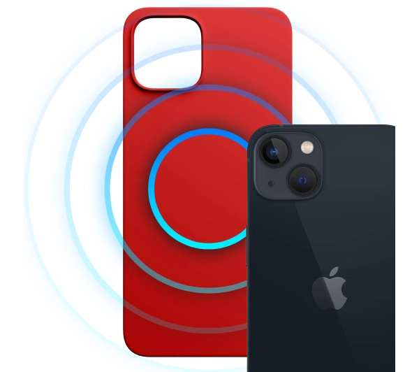 3mk Hardy MagSilicone Red do iPhone 14 Plus Czerwony