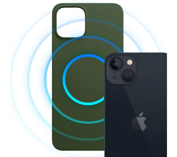 3mk Hardy MagSilicone Alpine Green do iPhone 15
