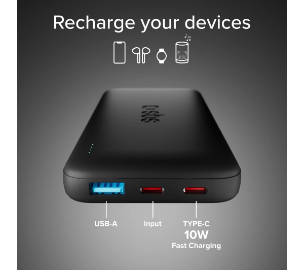 SBS TTBB20000PO4K Infinity 20000mAh 10W Czary