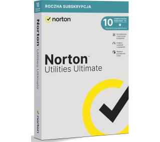 Norton Utilities Ultimate BOX 1 Użytkownik/10 Urządzeń/1 Rok
