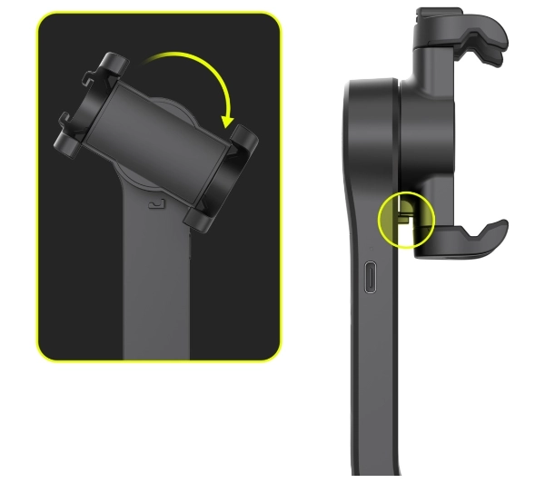 Araree Selfie Pod Gimbal 1X Czarny