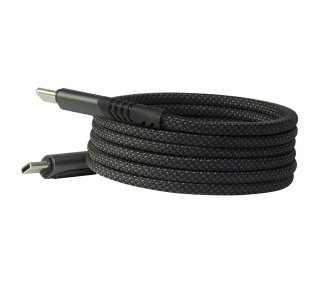 AUDI AU-CB01CTC-GT/D1-BK USB-C do USB-C 2.0 Charge & Sync Cable 20V 3A 60W  1,2m Czarny