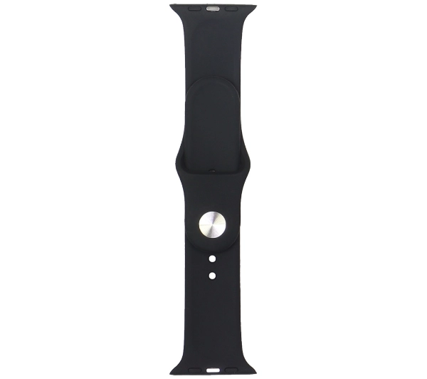 AUDI Geometric Pattern Silicone Watch Strap do Apple Watch Czarny