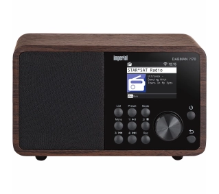 Imperial DABMAN i170  Radio FM DAB+ Internetowe Wi-Fi Bluetooth Drewno - Kup na Raty - RRSO 0%