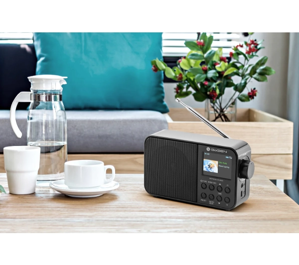 GoGEN DAB 500 BTC Radio FM DAB+ Czarny