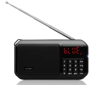 GoGEN FMP 125 BTB Radio FM Czarny