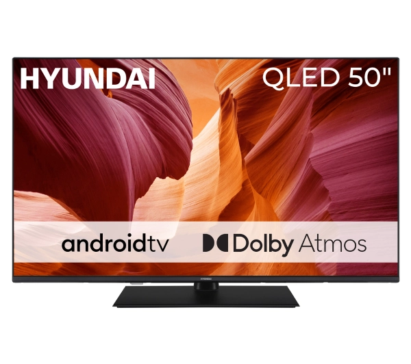 Hyundai QLX50850GSMART 50" QLED 4K Android TV Dolby Vision Dolby Atmos DTS-X HDMI 2.1 DVB-T2