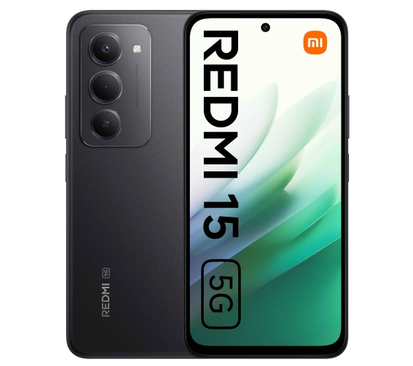 Xiaomi Redmi 15 5G 4/128GB 6,9" 144Hz 50Mpix Czarny