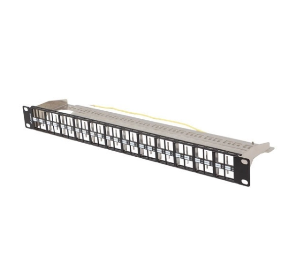 Lanberg PPKS-1248-B PUSTY 48 PORT 1U 19" FTP Czarny