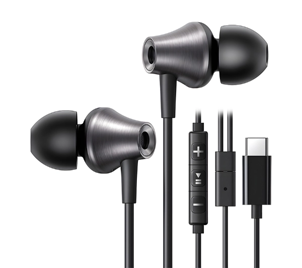 Słuchawki dokanałowe UGREEN EP105 USB-C Czarny