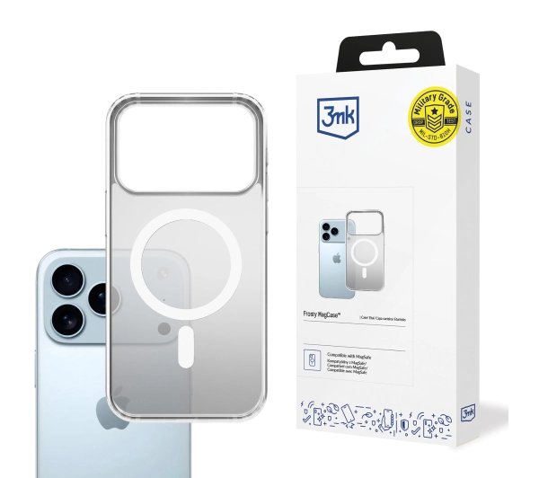 3mk Frosty MagCase White do Apple iPhone 17 Pro