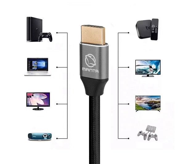 Manta HDMI-3MC 8K 3m Czarny