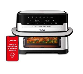 Tefal EY922DE0 Flex Dual Easy Fry 2700W 9l Separator Flex Cook - Kup na Raty - RRSO 0%