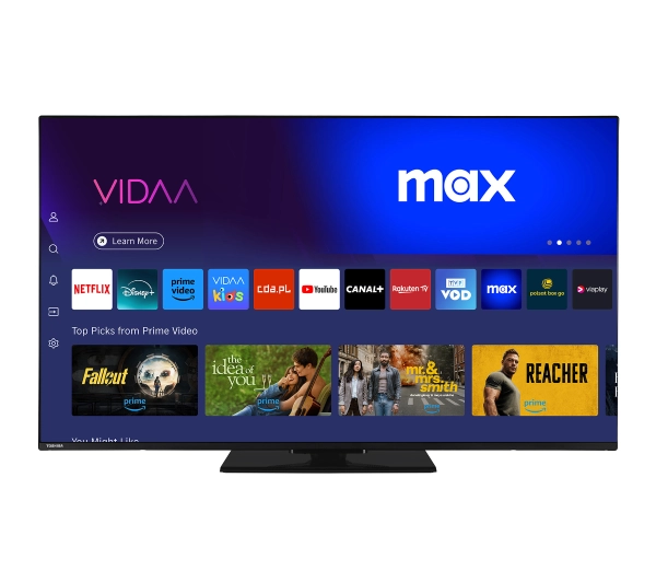 Toshiba 55QV3463DG 55" QLED 4K Smart TV VIDAA Dolby Vision HDMI 2.1 DVB-T2 - Kup na Raty - RRSO 0%
