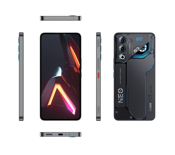 Nubia Neo 3 GT 5G 12/256GB Funkcje AI 6,8" 120Hz 50Mpix Szary - Kup na Raty - RRSO 0%