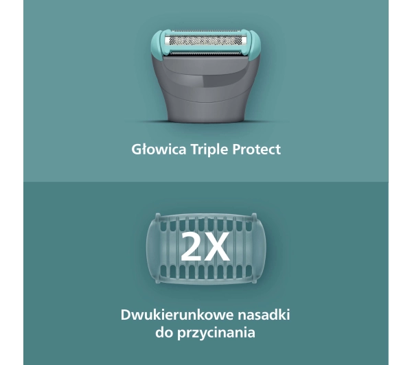 Philips Seria 3000 BG3480/15 2 nasadki 80min