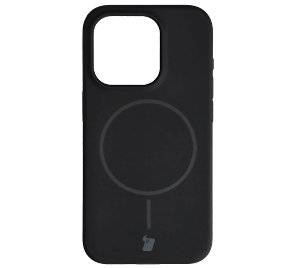 Bizon Soft z MagSafe do Apple iPhone 15 Pro Czarny