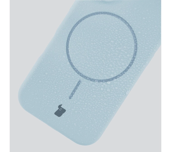 Bizon Soft z MagSafe do Apple iPhone 16 Pro Max Jasnoniebieski