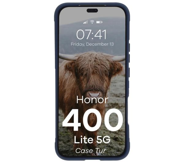 Bizon Tur do Honor 400 Lite 5G Granatowy