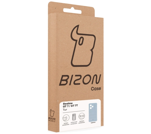 Bizon Tur do Realme GT 7 / Realme GT 7T Jasnoniebieski