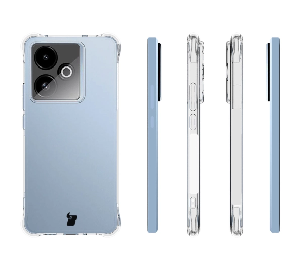 Bizon Salpa do Realme GT 7 / Realme GT 7T Przezroczysty