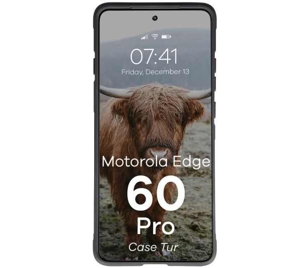Bizon Tur do Motorola Edge 60 Pro Czarny