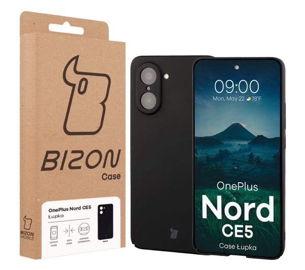 Bizon Łupka do OnePlus Nord CE5 5G Czarny