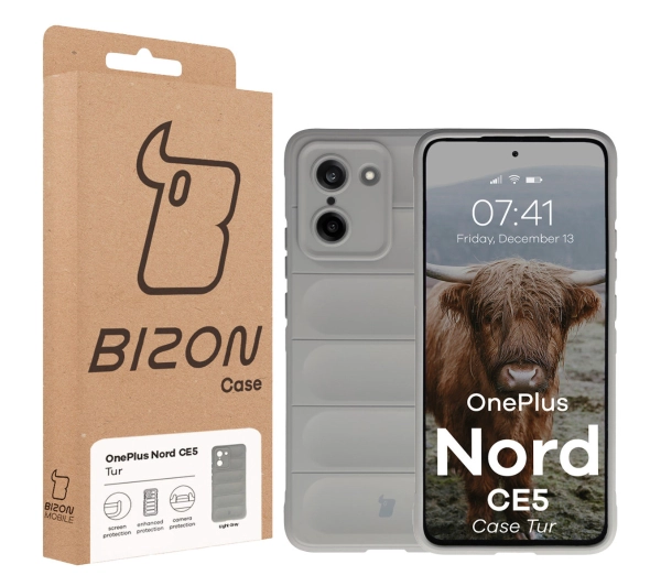 Bizon Tur do OnePlus Nord CE5 5G Jasnoszary