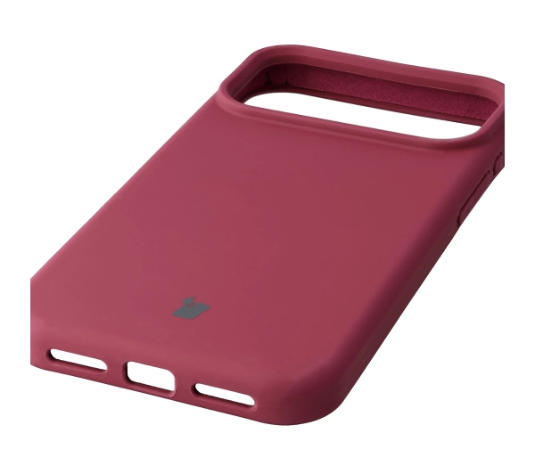 Bizon Silikonowe Soft do Apple iPhone 17 Pro Max Śliwkowy