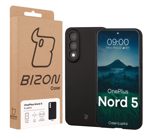 Bizon Łupka do OnePlus Nord 5 Czarny